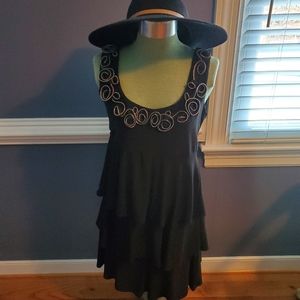 Black cocktail dress